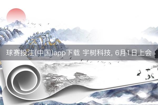 球赛投注(中国)app下载 宇树科技， 6月1日上会