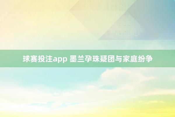 球赛投注app 墨兰孕珠疑团与家庭纷争